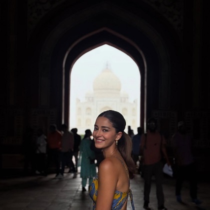 अनन्या ने ताज से शेयर की dreamy तस्वीरें