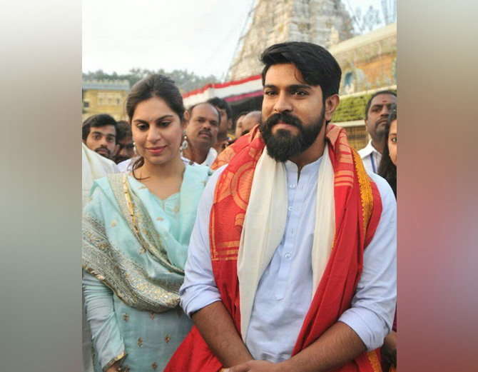 PunjabKesari,chiranjeevi son photo ,ram charan photo ,ram charan wife ,राम चरण की पत्नी की फोटो, राम चरण फोटो 