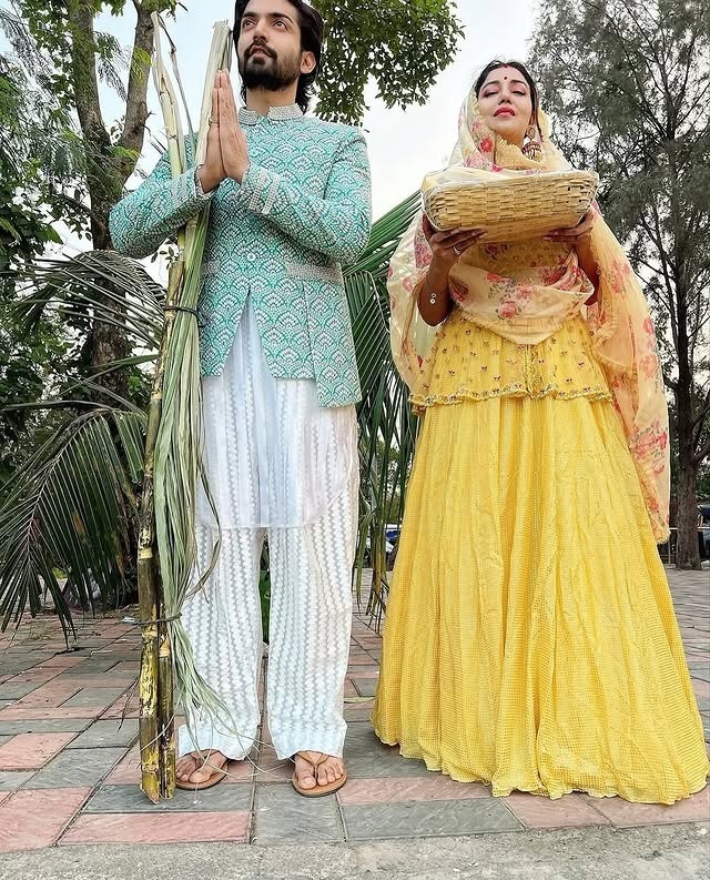 पहली बार छठ मनाते दिखे गुरमीत-देबिना, थ्रोबैक फोटोज हुए वायरल