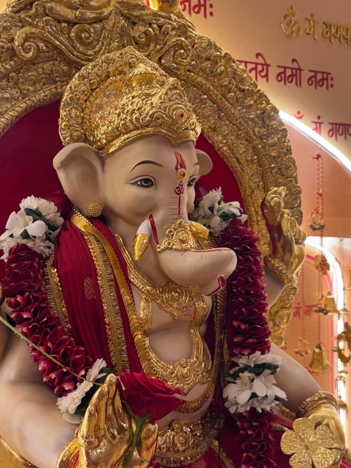 संदीप सिकंद ने की गणपति बप्पा की पूजा