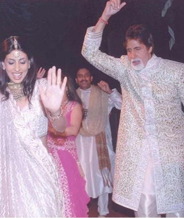 श्वेता के साथ नाचे अमिताभ