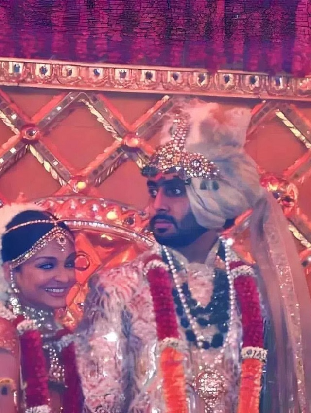 दुल्हन ऐश्वर्या ने जीता दिल