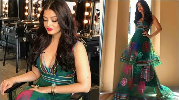 Image result for ऐश्वर्या की कांस लुक को देखकर घायल हुए