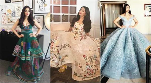 Image result for ऐश्वर्या की कांस लुक को देखकर घायल हुए