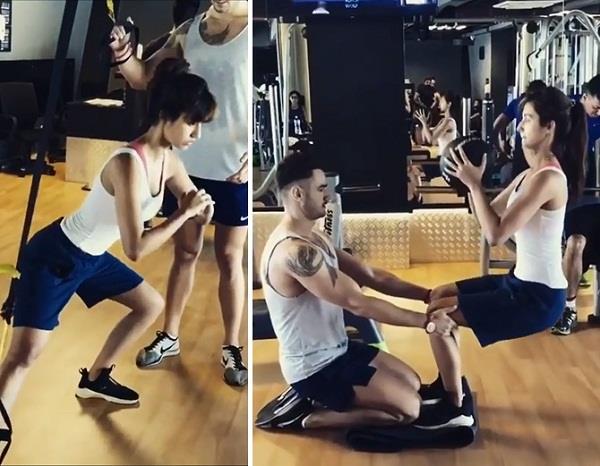 disha patani workout pictures disha patani workout pictures