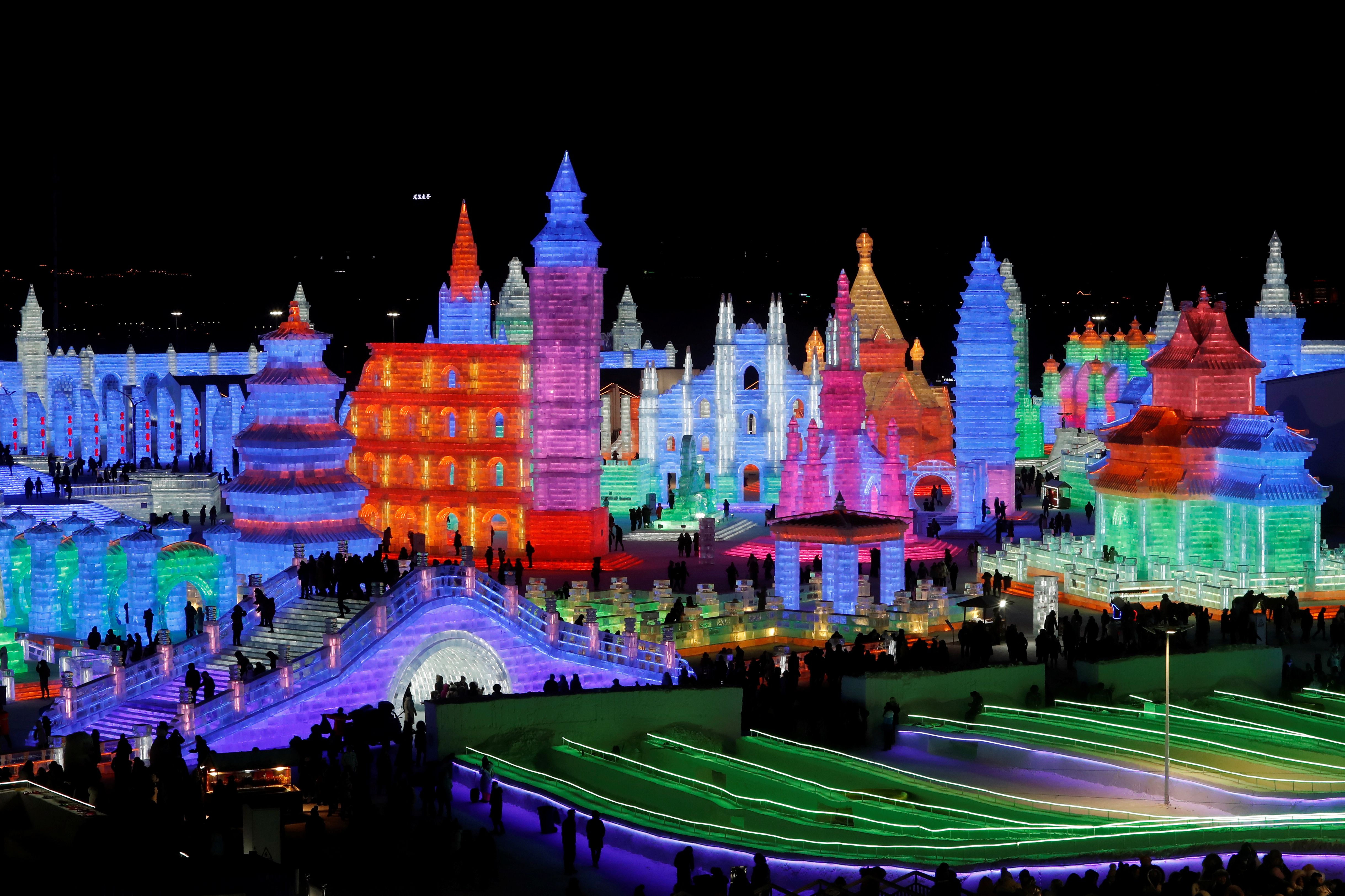 PunjabKesari Harbin Ice and snow festival 