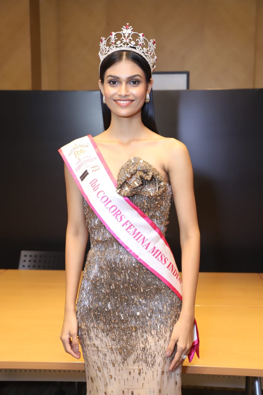 PunjabKesari, suman rao, miss india, famina miss india 2019 