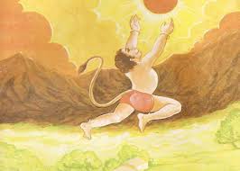 PunjabKesari When Hanuman ji curled his tail repeatedly