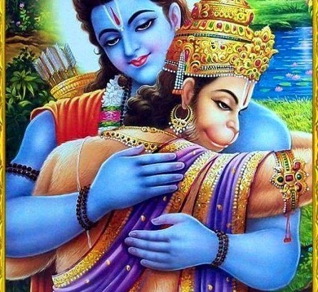PunjabKesari Hanuman ji and shri ram