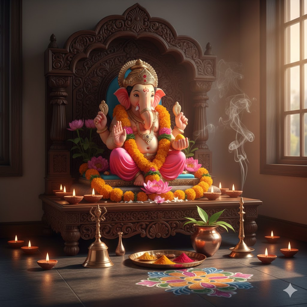 PunjabKesari Ganesh Ji Ki Aarti aur Chalisa