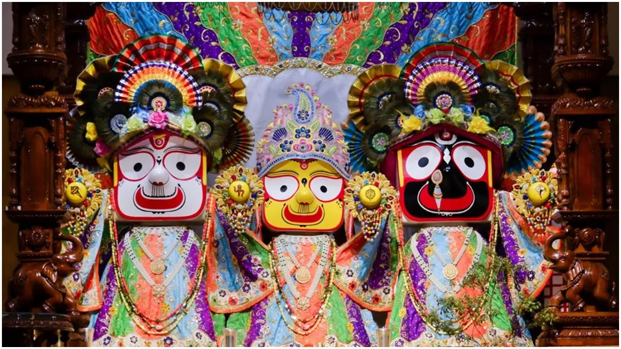 PunjabKesari Shri jagannath rath yatra, Shri jagannath rath yatra Ahmedabad, Shri jagannath rath yatra 2022, jagannath rath yatra, puri rath yatra, What is special about Rath Yatra, Ahmedabad, Gujarat, Minister of State Harsh Sanghvi