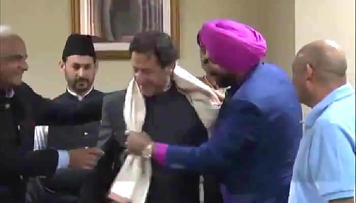 PunjabKesari,Navjot Sidhu,Imran Khan