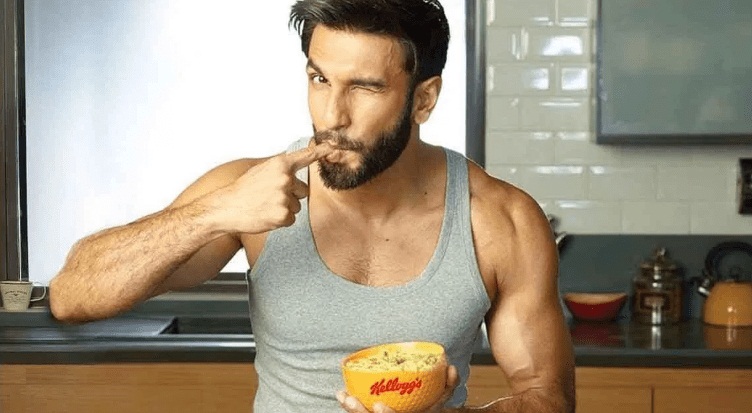 PunjabKesari, ranveer singh eating