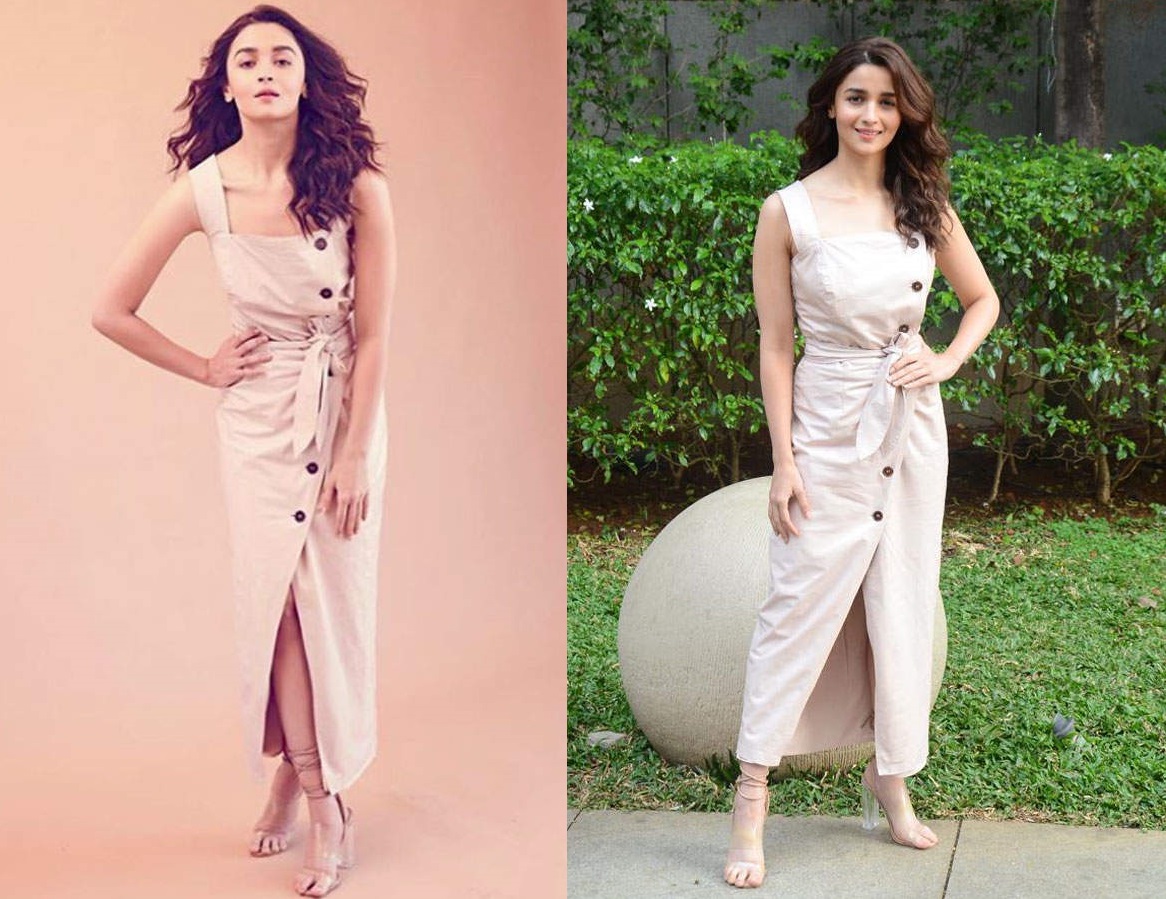 PunjabKesari, Alia Bhatt Image, Promotional Dress Image