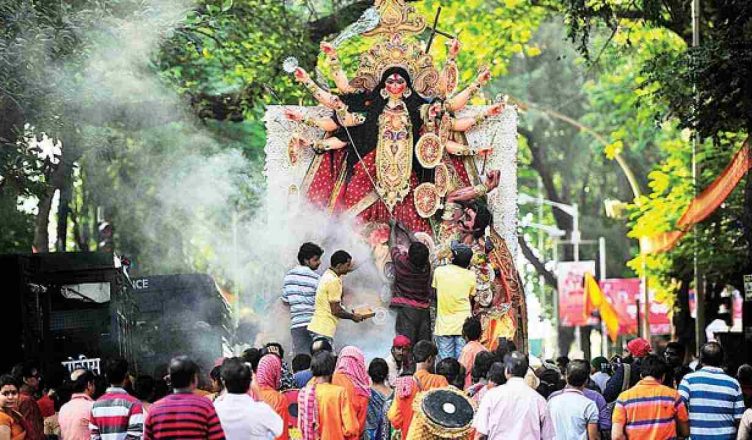 PunjabKesari Durga Puja enthusiasm like Kolkata in London