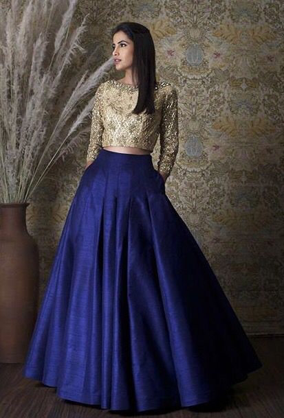 PunjabKesari,Royal Blue Outfit image, रॉयल ब्लू आउटफिट इमेज