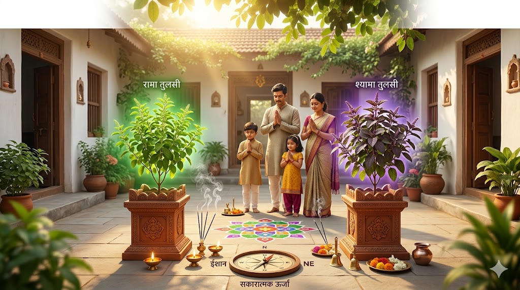 Tulsi Plant Vastu tips