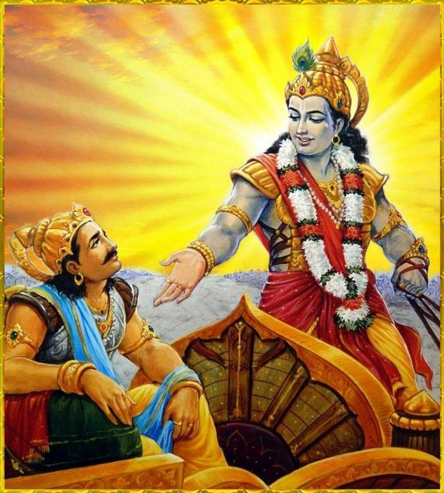 PunjabKesari, Geeta Jayanti 2019, श्रीमद्भगवद्गीता, gita jayanti 2019, गीता जयंती 2019, geeta jayanti mahotsav 2019, gita jayanti 2019 date, geeta jayanti mahotsav kurukshetra 2019, importance of geeta jayanti, bhagavad gita jayanti 2019, lord krishna and arjun, Geeta updesh in hindi