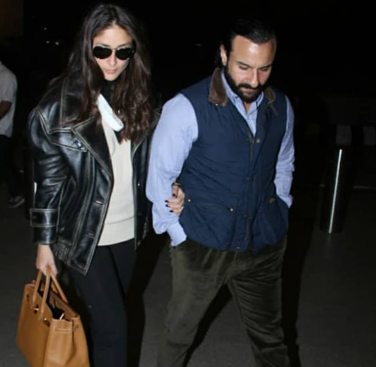 PunjabKesari, kareena with saif