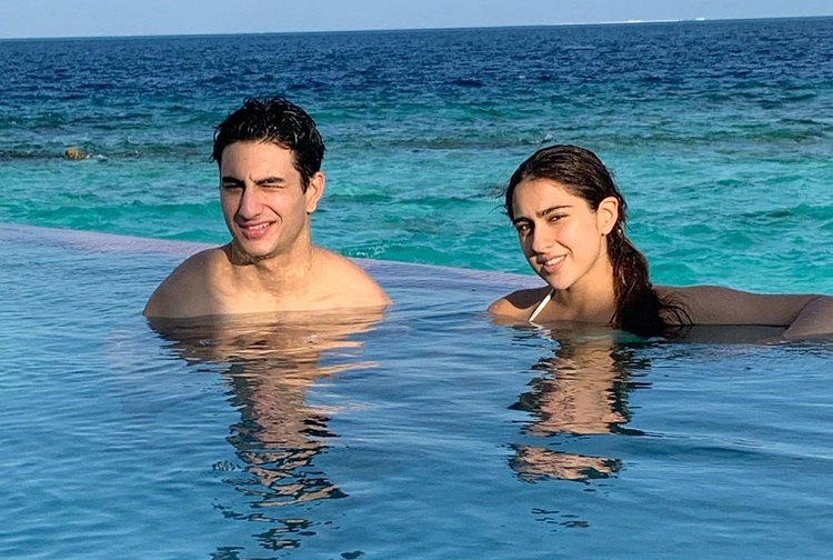 PunjabKesari,sara ali khan image,sara ali khan photo, sara ali khan pictures,  ibrahim ali khan image, ibrahim ali khan photo,  ibrahim ali khan pictures