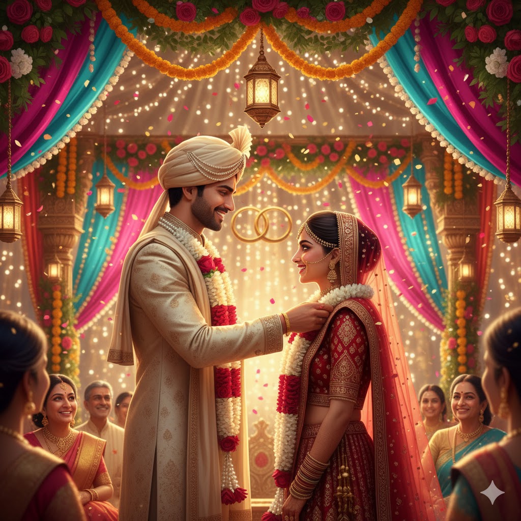 PunjabKesari Varmala Rituals