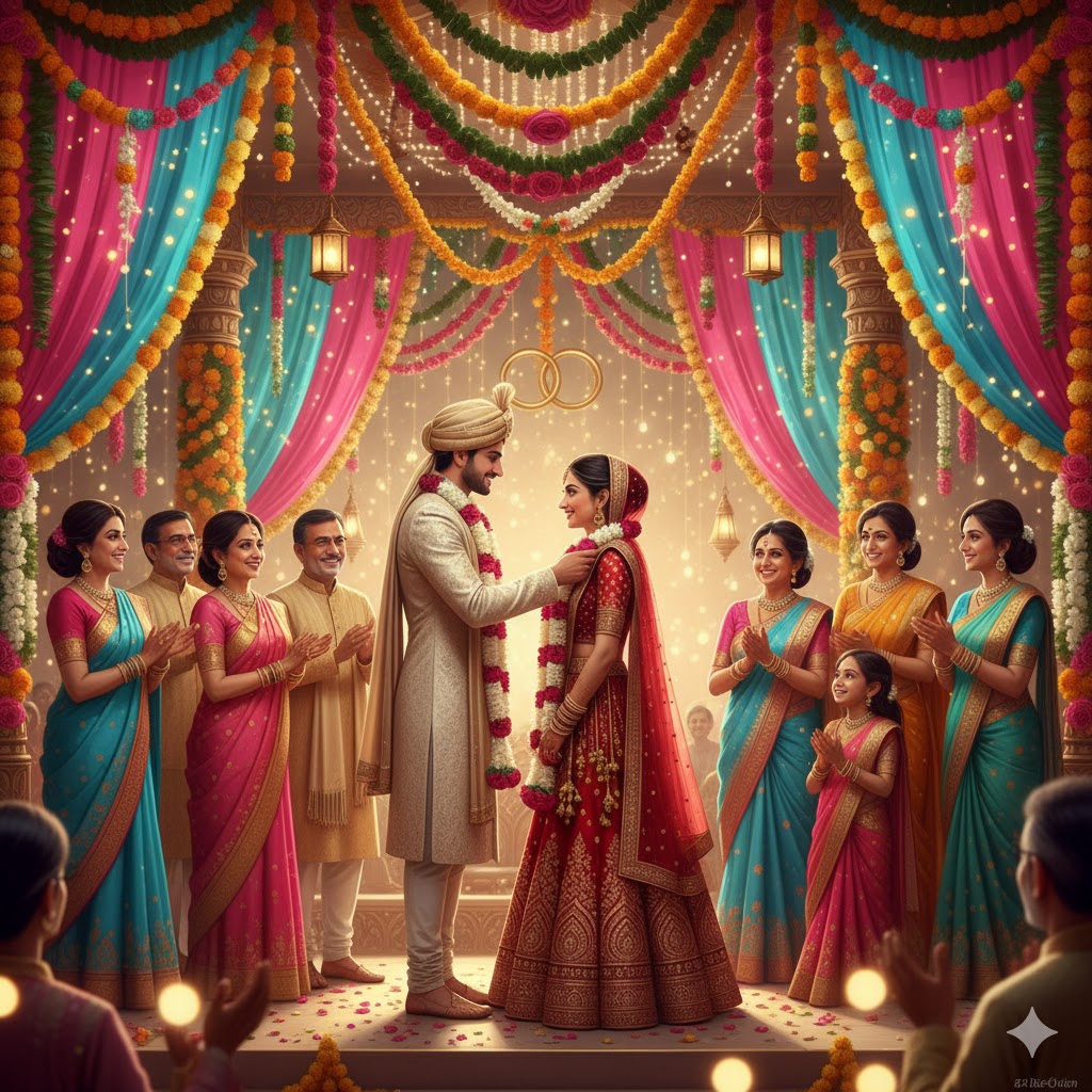 PunjabKesari Varmala Rituals