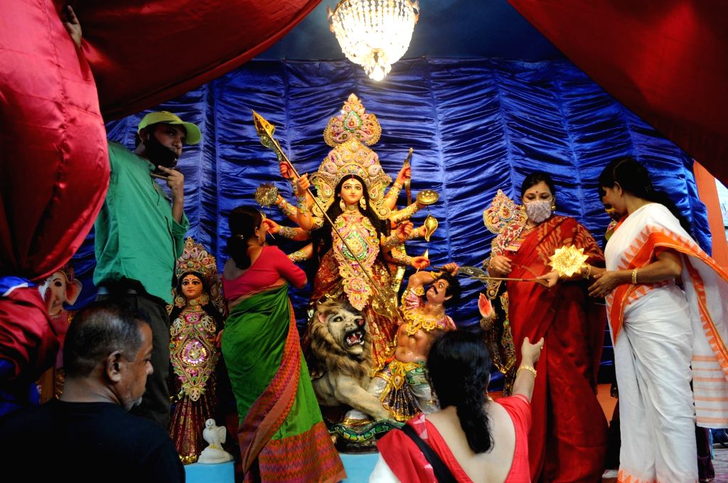 PunjabKesari Red Light area Durga Puja