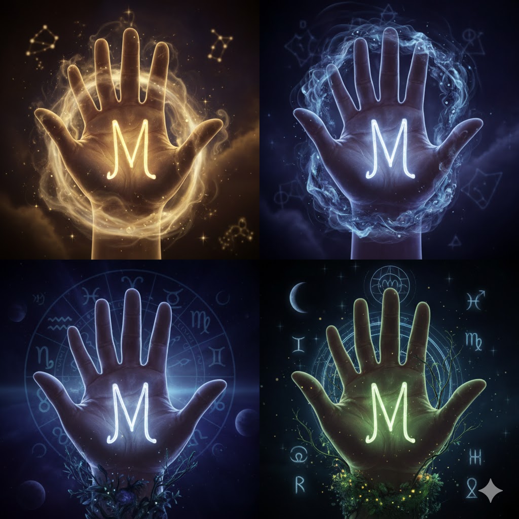 Hath mein M ka nishan ka matlab