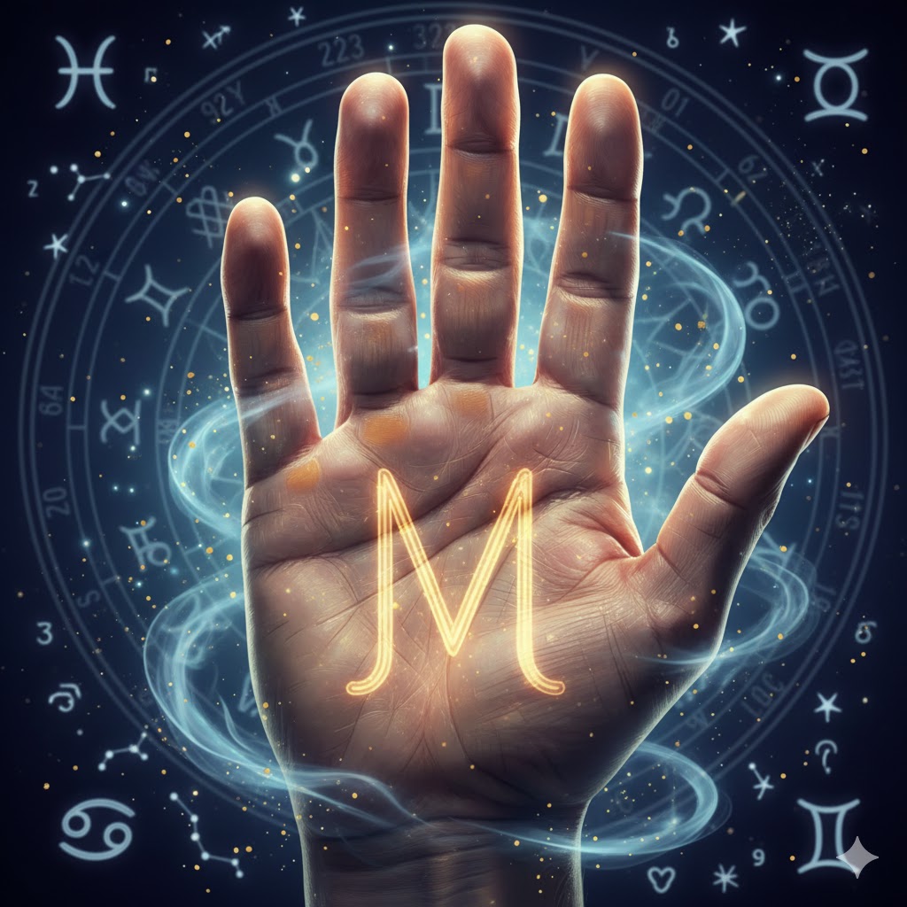 Hath mein M ka nishan ka matlab