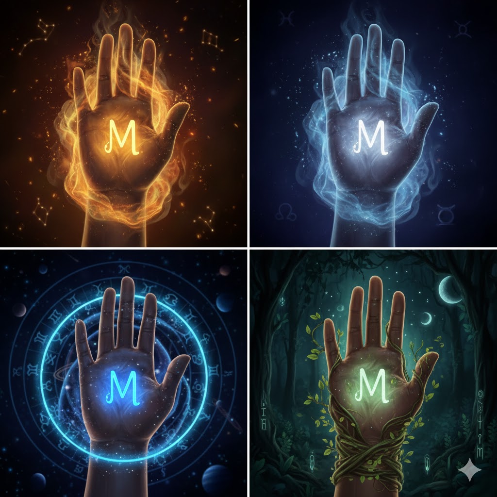 Hath mein M ka nishan ka matlab