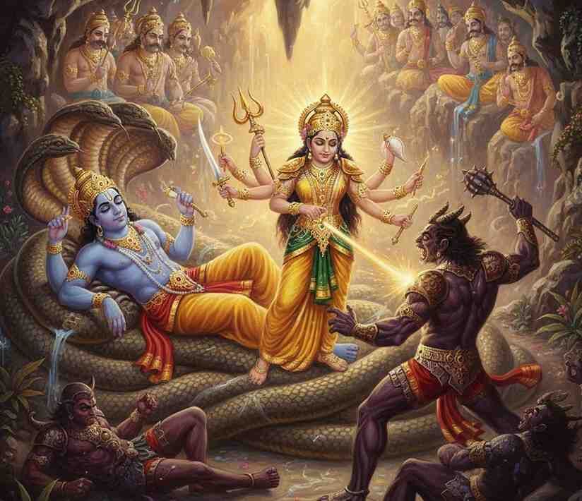 Goddess Ekadashi and Demon Mura Story