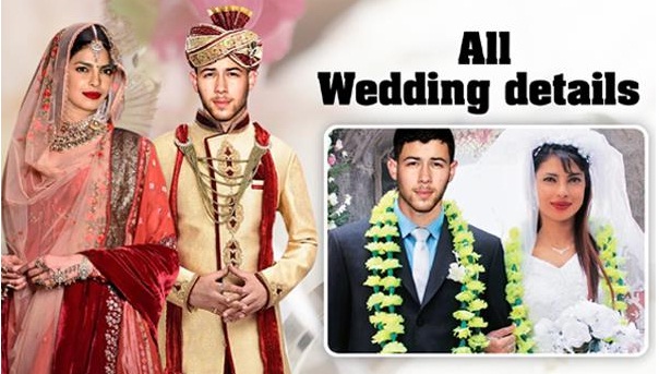 Bollywood Tadka,priyanka chopra image , nick jonas image, royal look image, hindu marriage image, barat image
