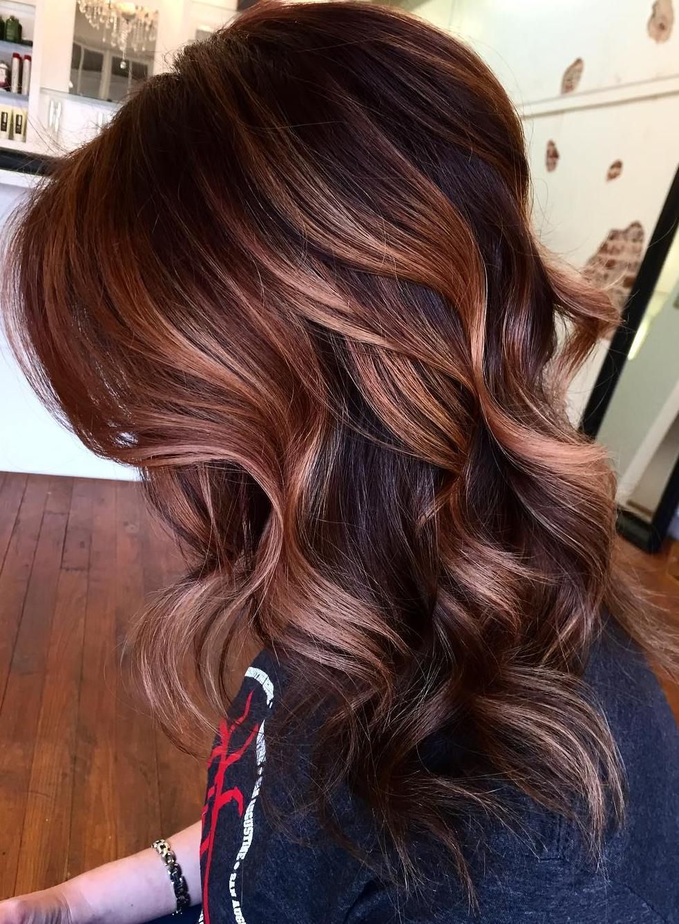 PunjabKesari, Nari, Chocolate Brown and Copper hair color Image, Hair color Trend 2019