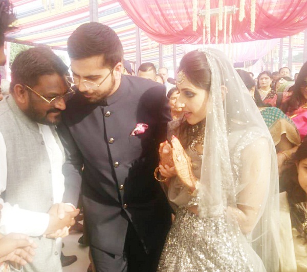 PunjabKesari, Thousands gathered at MLA Angads Reception Party