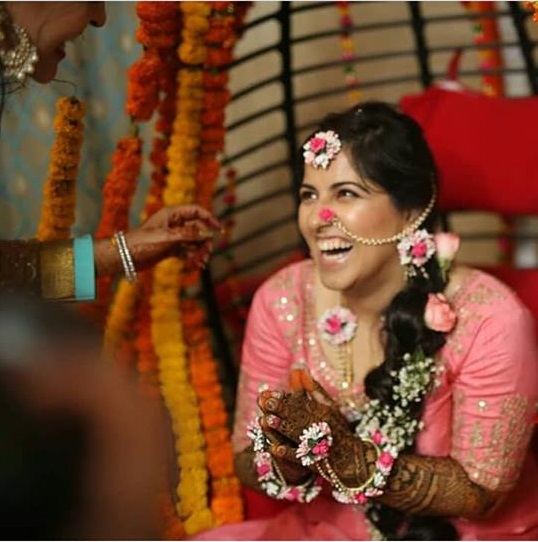 PunjabKesari, फ्लोरल नथ इमेज,फ्लोरल ज्वेलरी डिज़ाइन इमेज, Floral Nath Design Image