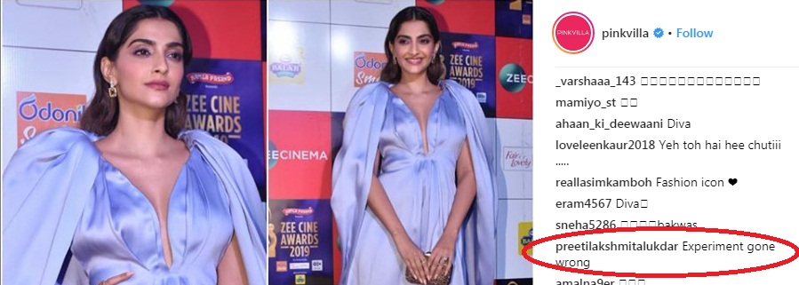 PunjabKesari, sonam kapoor troll