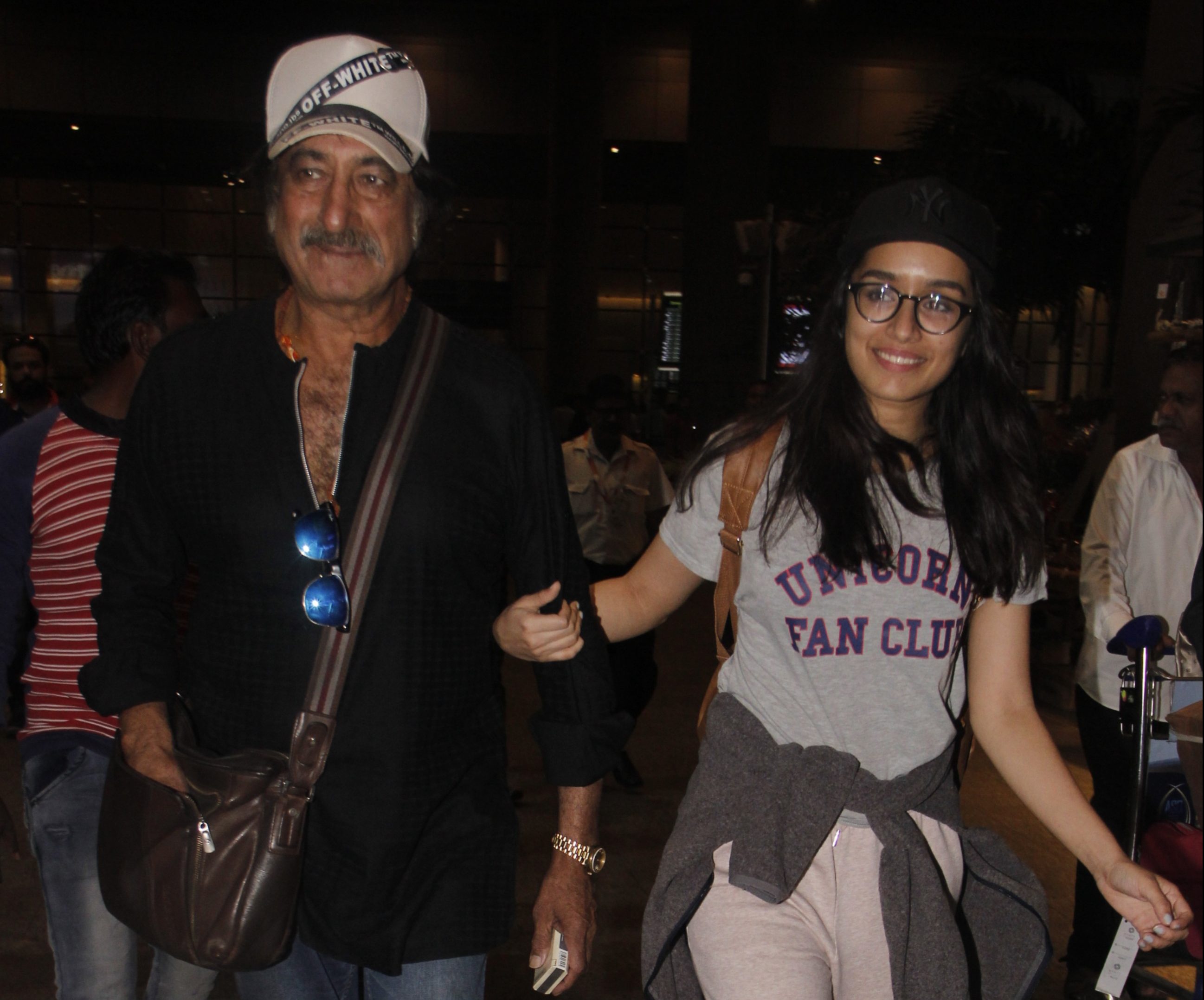 PunjabKesari, Shraddha kapoor with dad