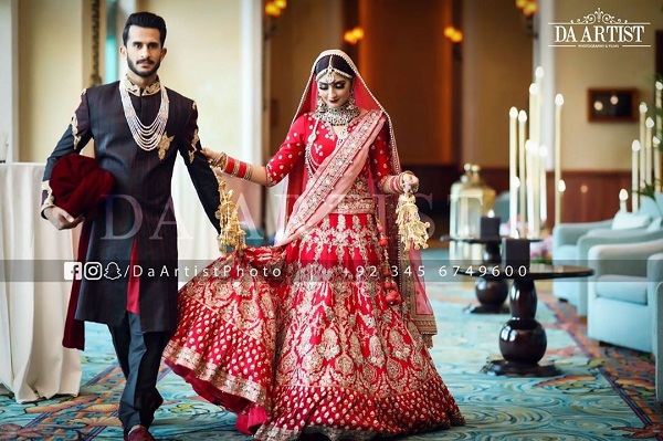 Hassan ali and Shamia aarzoo got married in dubai, Photos viral