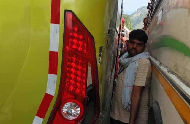 PunjabKesari, ramban-bus-accident