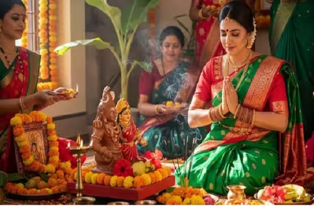 Kajari Teej 2026 Moon worship rituals