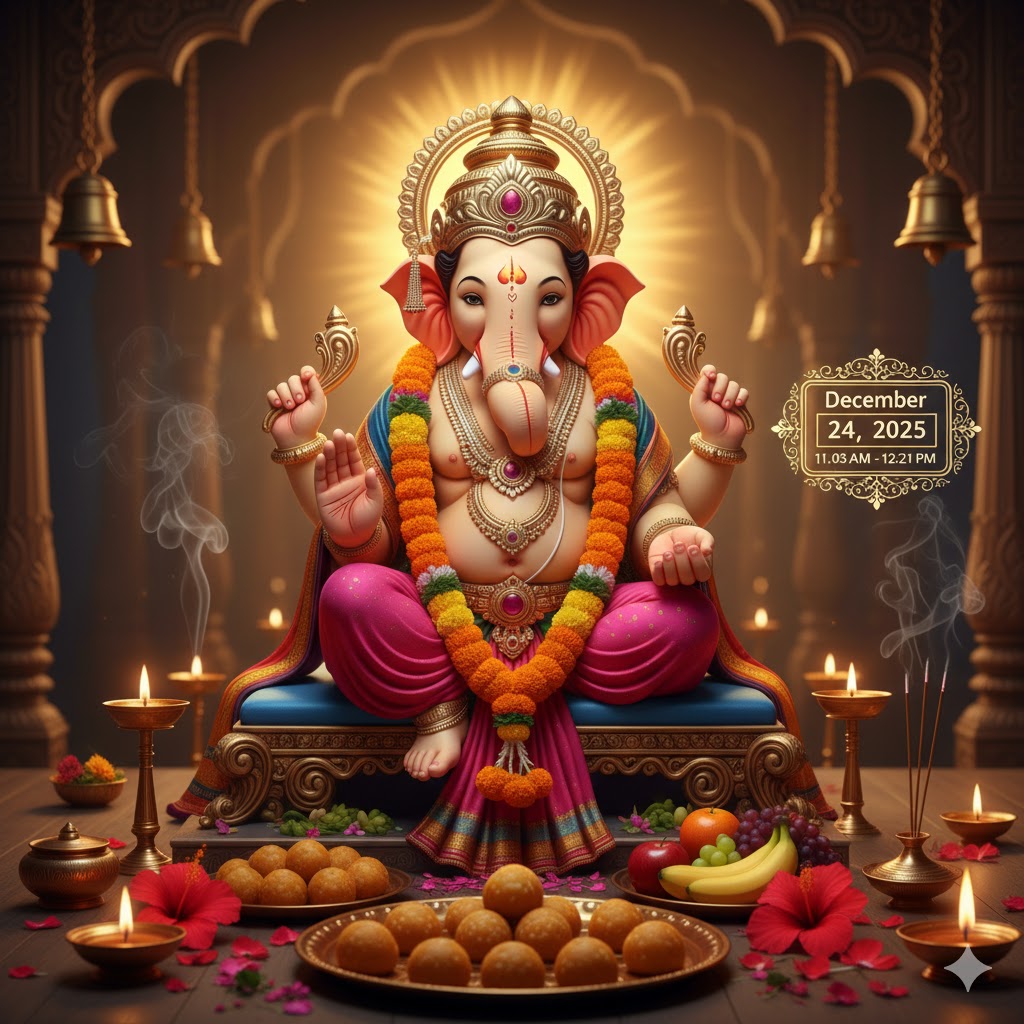 Vinayaka Chaturthi December 2025 Date