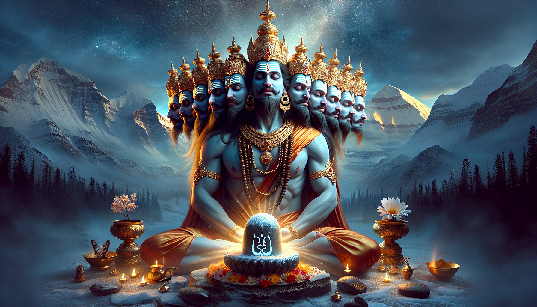 Ravana Shiva story