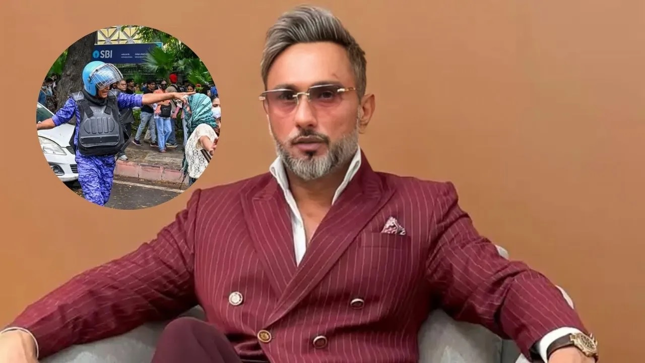 Honey Singh on cjp protest