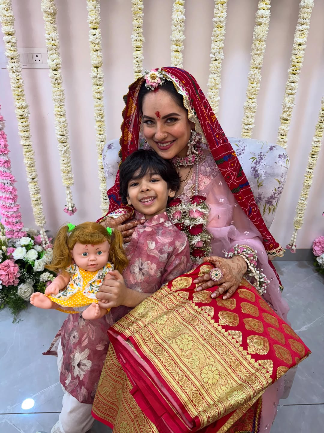 Puja Banerjee Baby Shower