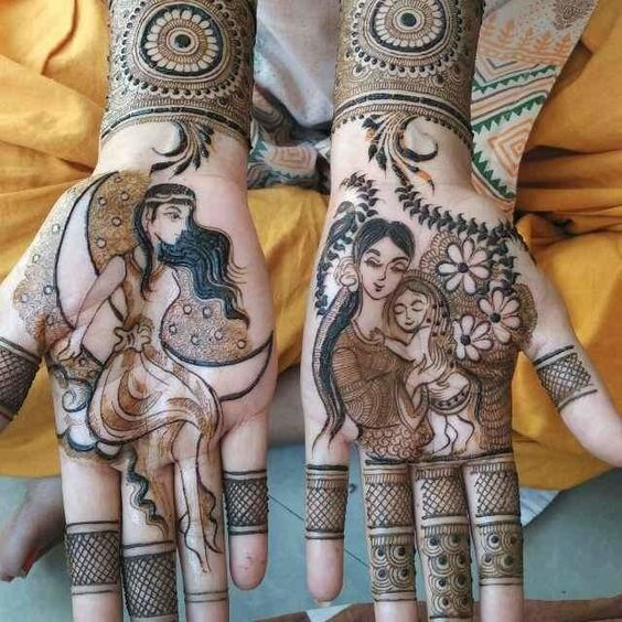 PunjabKesari, Simple Mehndi Design Image, सिंपल मेहंदी डिजाइन इमेज