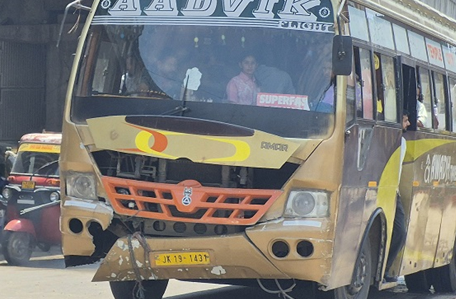 PunjabKesari, Bad Condition of Jammu-Kathua Route Buses