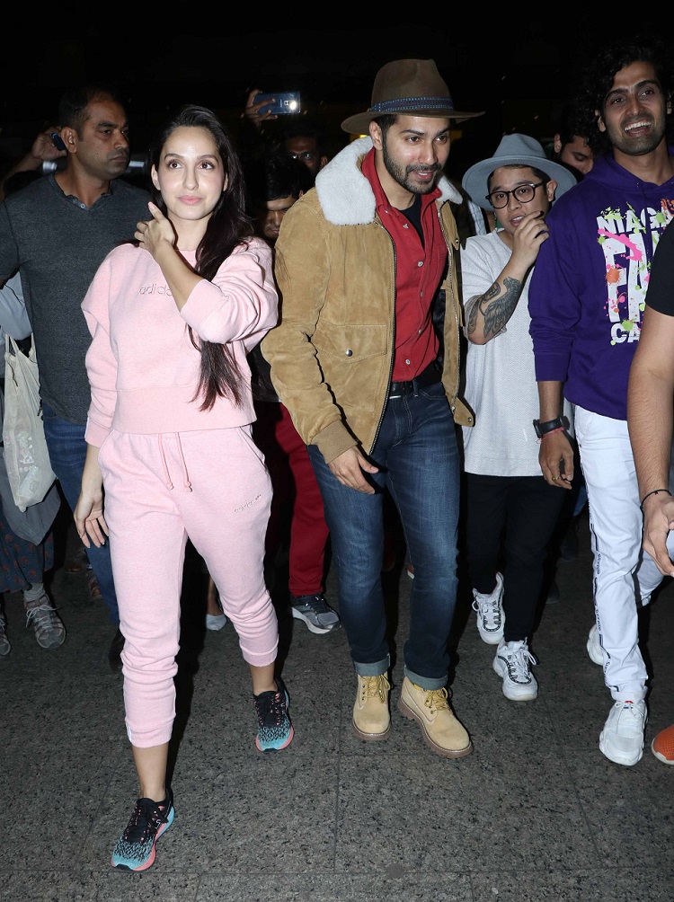 PunjabKesari,Varun Dhawan image, Varun Dhawan photo, Varun Dhawan pictures, Nora Fatehi image, Nora Fatehi photo, Nora Fatehi pictures