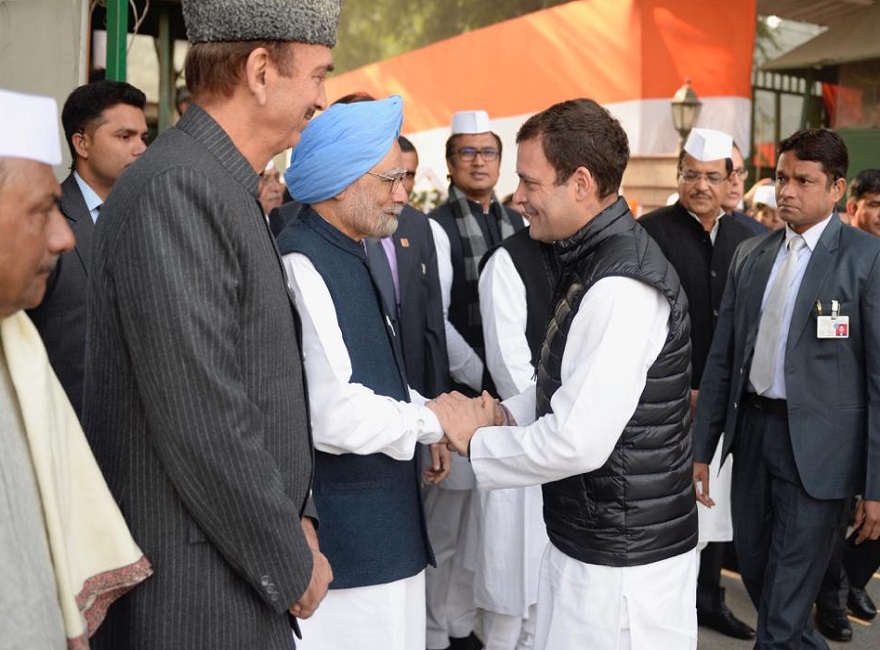 PunjabKesari, Madhya Pardesh Hindi News, Bhopal Hindi News, Bhopal Hindi Samachar, Congress, 134th Foundation Day, Rahul Gandhi, Scindia, कांग्रेस का 134 वां स्थापना दिवस