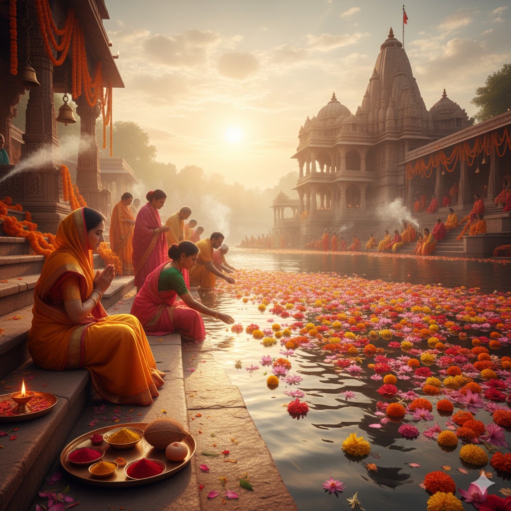 Mandir Flower Visarjan tips