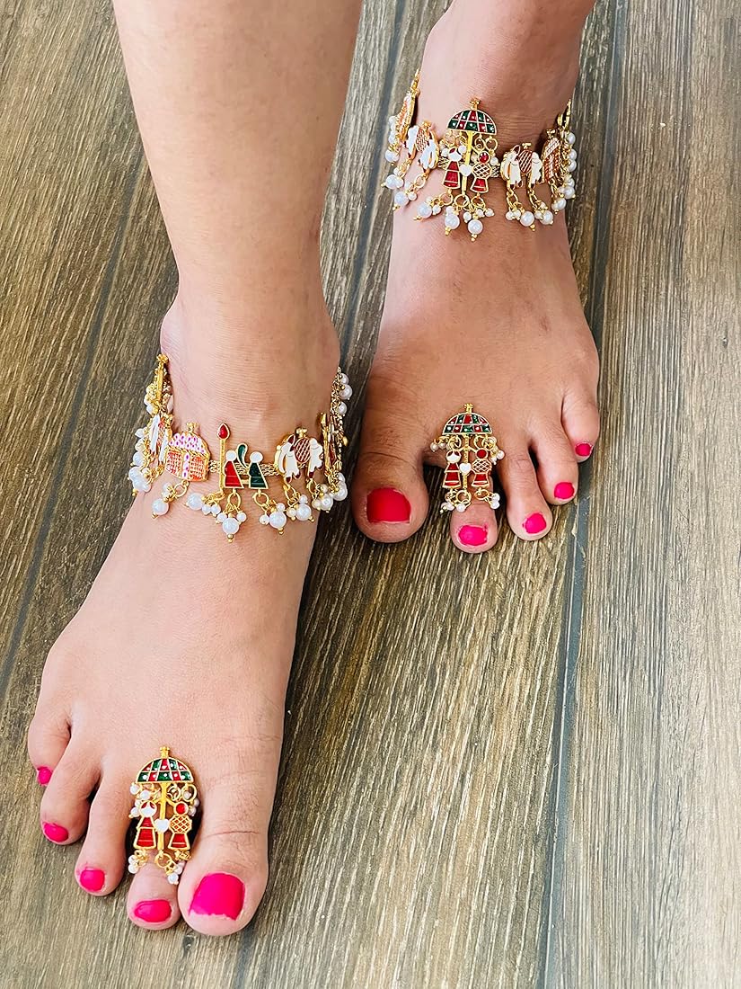 PunjabKesari Traditional Foot Jewelry